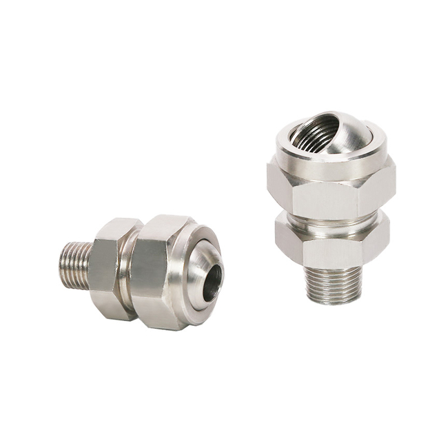 Accesorios adaptadores de junta giratoria ajustable de acero inoxidable 36275