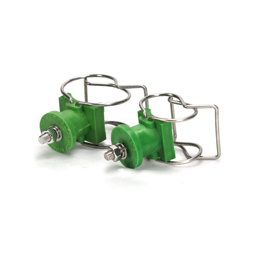Accesorios de adaptador de abrazadera de montaje de tubería de plástico
