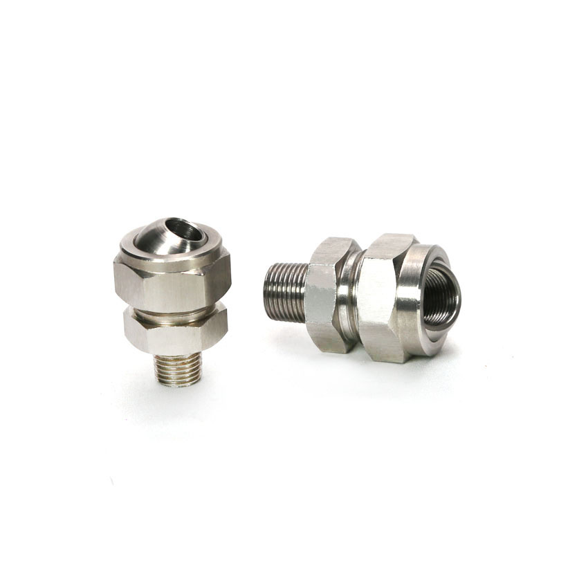 Accesorios adaptadores de junta giratoria ajustable de acero inoxidable 36275