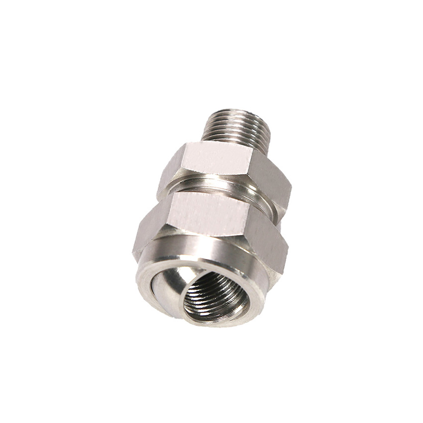 Accesorios adaptadores de junta giratoria ajustable de acero inoxidable 36275