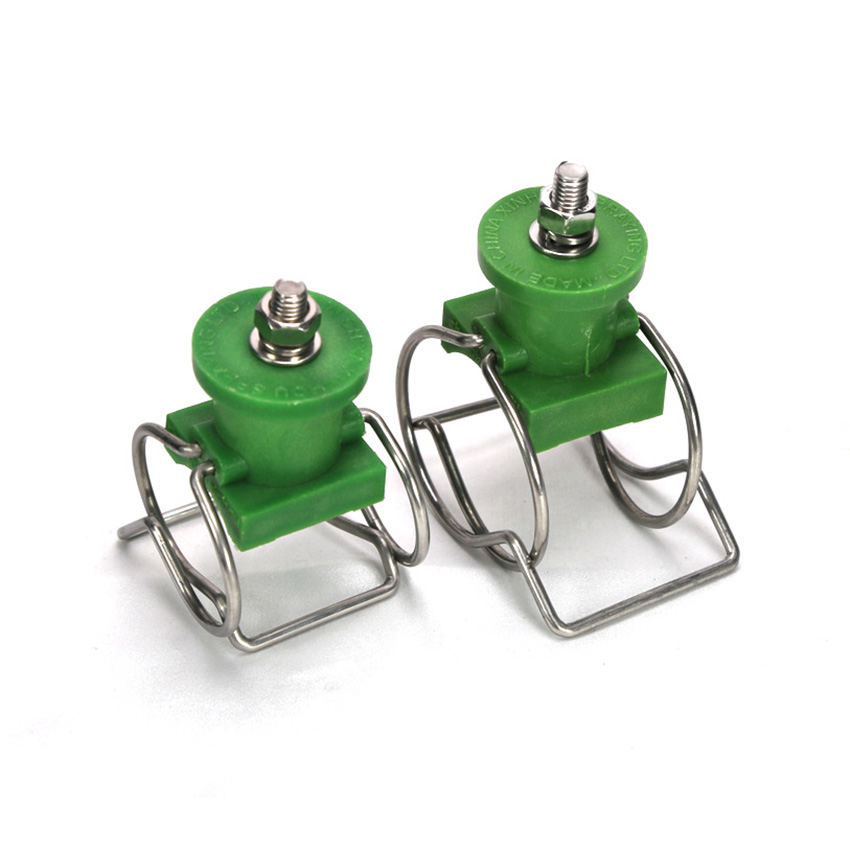Accesorios de adaptador de abrazadera de montaje de tubería de plástico