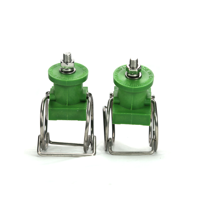 Accesorios de adaptador de abrazadera de montaje de tubería de plástico